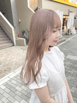 ファーレンピュアスウィート(fahren-pure-suite) 大人ミルクティーベージュ/suite店／大坂／前髪特集／ブリーチ