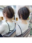絶壁解消・ひし形・くびれ・大人ショートボブ・30代40代【猪狩】