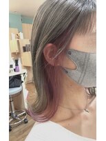 カーラヘアー(carla hair)&nbsp;ブリーチオンインナーカラー