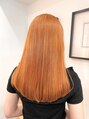 ラフィスヘアードープ 新宿店(La fith hair dope)&nbsp;オレンジカラー☆★ビビットなカラーや暖色系もオススメ☆★