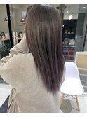 暗髪シルバーカラー