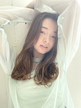 ベルベットオンザビーチ 表参道 原宿(Velvet on the Beach) ニュアンスカール_ショコラベージュ_アースカラー NOB