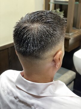 ヒロギンザバーバーショップ 神楽坂店(HIRO GINZA BARBER SHOP) スキンフェード ×ジェル男