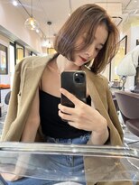 サロンドミルク 溝の口店(salon de MiLK)&nbsp;20代30代40代/ボブ/ミニボブ/ベージュカラー［溝の口］