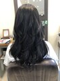 ニコ ヘアー(nico hair)&nbsp;【ロングレイヤー】ブルー系のカラーでツヤと透明感！