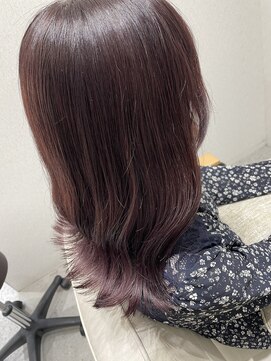 ジーナ 千葉(Zina) 『暗髪』ピンクラベンダー！ハセガワ