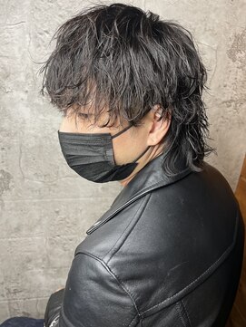 ロンド クラン 岡崎(Lond Clan) ウルフカット_ウルフパーマ_波巻きパーマ