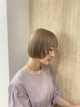 ミリ 奈良店(mm) ぱつんとボブ