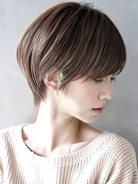 ピリオド(period.) マニッシュショート/丸みショートボブ/小顔ショート