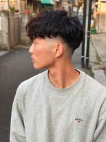 スウェル 船橋店(Swell)&nbsp;ハイライト/マッシュパーマ/ウルフ/アッシュブラック