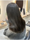ミルクティーベージュ艶カラーケアブリーチカラーオージュア