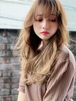 アンスリウム 吹田(Anthurium)&nbsp;ミディアムレイヤー/大人可愛い/髪質改善/シースルーバング