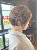 丸みのある大人ショートヘア☆【Re:chaLu/リシャール/八王子】