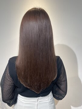 テラスソア(Terrace soar) ピンクブラウン×ストレートロング