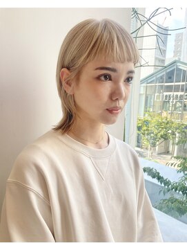 ジュリエッタ(giulietta) ブロンドカラー　ブリーチ