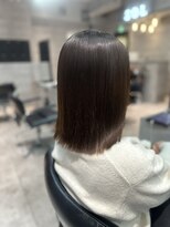 ソル 八王子(SOL)&nbsp;切りっぱなしボブ×縮毛矯正