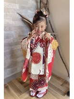 ラブーム(La Boom)&nbsp;七五三 被布 ヘアメイク 着付け