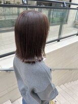 スタイル 成城学園前(STYLE) 透明感ブランジュ→色落ちミルクティベージュカラー