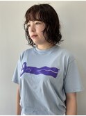 ふんわりボブパーマレイヤーカット