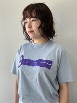 ヘアー アイス 御器所本店(HAIR ICI) ふんわりボブパーマレイヤーカット
