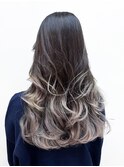 ロング美髪韓国ヘア顔周りレイヤー美髪_ba547331