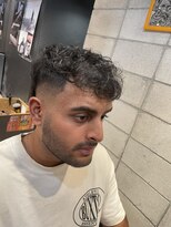 フランクスバーバー アンド ビアークラブ(FRANK'S BARBER and BEER CLUB)&nbsp;癖毛カーリーマレット