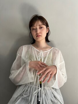 フィルムス 新宿(FILMS) くびれヘア/顔周り/韓国/ボブ/レイヤーカット/前髪/カラー/新宿