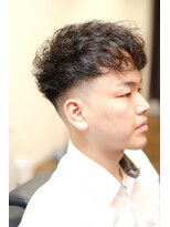 アモ(Amo)&nbsp;【新富町】縮毛と癖毛の方におすすめ外国人風スキンフェード