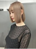 くびれヘア/アプリコットオレンジ/夏のヘアアレンジ/梅田