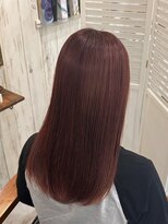 ルピナス(Lupine.)&nbsp;【Haruna】☆bleachなしWカラー☆チェリーレッド