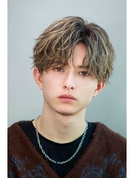 レイ(REI) ハイライト波打ちセンターパート