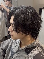 アイトーキョーリタ 渋谷(AI TOKYO Rita)&nbsp;ミディアムサーフカールグランジパーマ波巻きパーマルーズパーマ