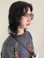 ゴットフロー(GOTTO FLOW) 暗髪ネオウルフ × 濡れ感ウェーブ