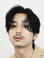 レタッチバイフィフス(RETOUCH by fifth) 原宿ルーズパーマオールバックヘアスパイラルパーマ大人色気ヘア