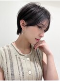  王子ハイライトショートボブカット20代30代40代