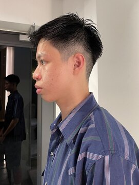 ブロック ジャポン(bloc japon) フェードカット　メンズショート/池田佑輔