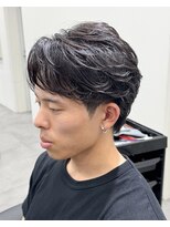 メンズ サロン ドット トウキョウ 町田店(men's salon dot. tokyo)&nbsp;フェザーパーマ/フェザーショート