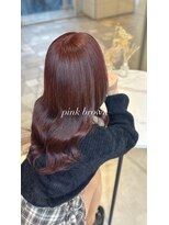 ミルクティー(Milk TEA)&nbsp;pink brown/大人カラー/大人ヘア/水素カラー/浜松