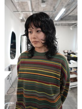 アフィナー 新宿(Afinar) レイヤーパーマ