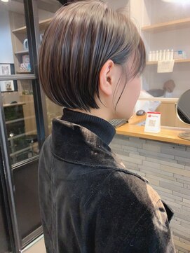 サンドパールス 仙台店(sand PALCE) 髪質改善/大人ガーリー/似合わせカット/ショートボブ前髪/仙台