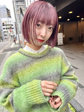 ジェム(GEM) ホワイトブロンド/アプリコットオレンジ/フェザーショート★12