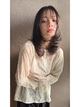 ダム(DaM) ナチュラルボブ前髪ありイメチェン20代30代40代ショートボブ