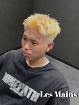 レマン バイ ノイル(Les Mains by Noil)&nbsp;金髪スパイキー
