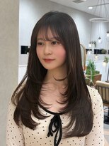 ザザ シンジュク(ZA/ZA shinjuku)&nbsp;小顔見え韓国風レイヤー