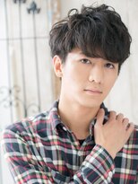 グルーミングサロン バーバー キャッスル 北浦和西口(Grooming salon Barber Castle)&nbsp;学生ブラック爽やか波打ちパーマ刈り上げ韓国マッシュa1北浦和