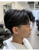 ビカム 名駅EAST(become) フェザーショート/刈り上げセンターパート/ナチュラル/名古屋