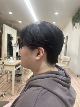 モリオ フロム ロンドン サッポロファクトリー店(morio FROM LONDON) morio 札幌　毛流れセンターパート