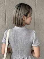 ラソ プエルト(LAZO puerto)&nbsp;外ハネボブ×グレージュ【金剛】