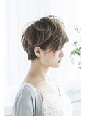 ふわっとナチュラルなショートスタイル【mielhair新宿】 