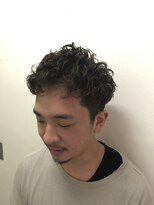 パティオンツー(PATIONN2)&nbsp;ネープレス刈り上げ無造作パーマスタイルでイメチェン！！